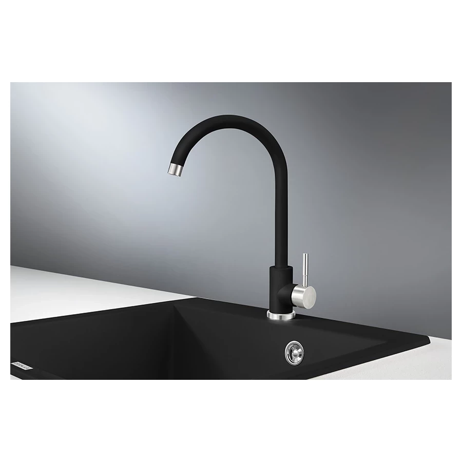 Смеситель для кухни Granula ST-4031 турмалин