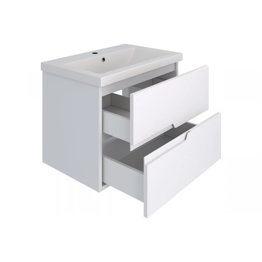 Тумба под раковину Runo Стокгольм 60 под умывальник Como 60 00-00001123