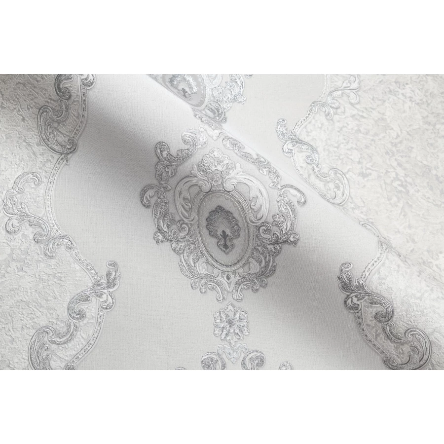 Обои флизелиновые Palitra Life Палитра Khiva серые PL71772-14 1.06х10.05 м