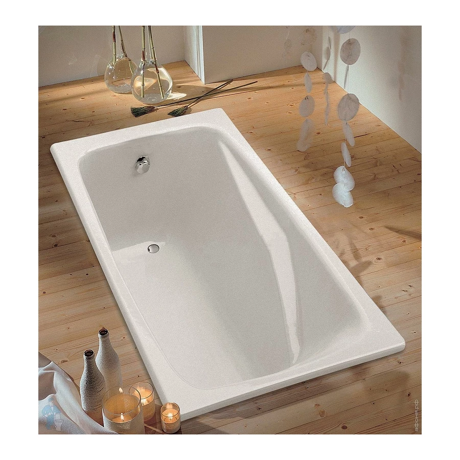 Ванна Jacob Delafon Rub Repos без отверстий для ручек E2918-00 RUB 170х80 см