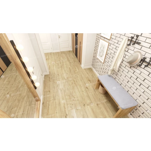 Ламинат Alpine Floor by Classen Aqua Life древесная структура Дуб Эмпуриабрава LF103-06 33 класс 8 мм 1.97 кв.м 128.5х19.2 см
