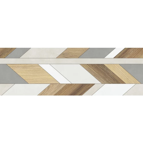 Плитка настенная ALMA Ceramica Mural матовая многоцветная TWU3090MUR74R 90х30 см