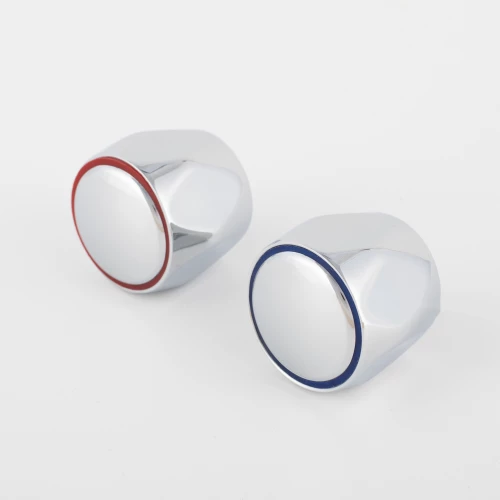 Маховик Iddis для смесителя круглый хром комплект 2 шт 991RN201SM 8х20 см