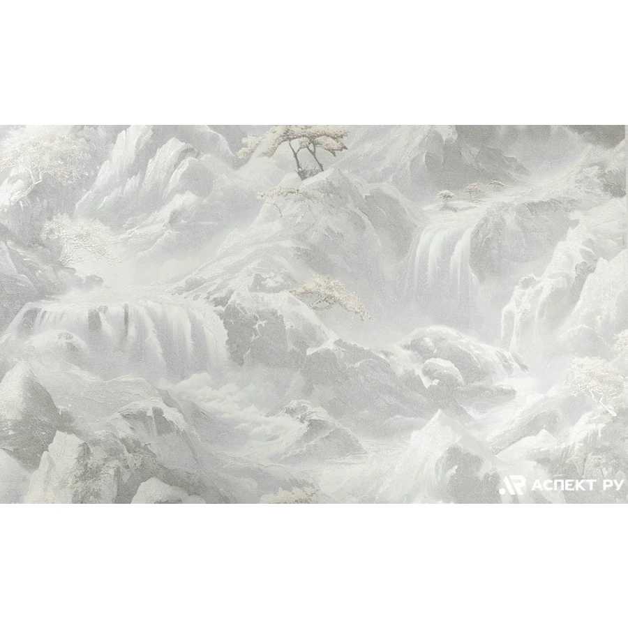 Обои флизелиновые Аспект Олимп серые 70690-42 1,06х10,05 м