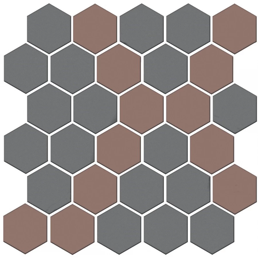 Мозаика Kerama Marazzi Агуста 5 матовая серая AD/A672/MM 29,8х29,7 см