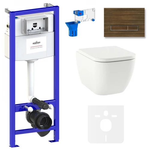 Унитаз Lavinia Boho Relfix One Compacto 75110086 (комплект 7 в 1)