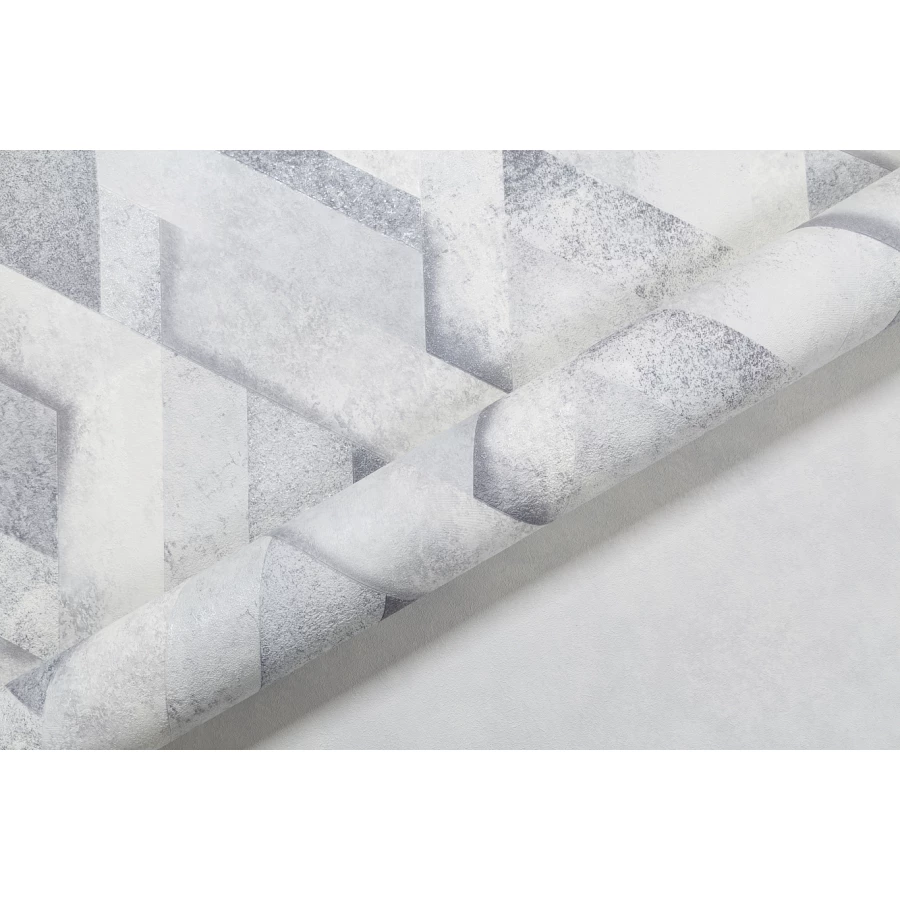 Обои флизелиновые Palitra Home HomeColor Parallel серые HC71812-14 1.06х10.05 м