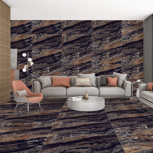 Керамогранит Belleza Firenze Bronze Highgloss 120х60 см