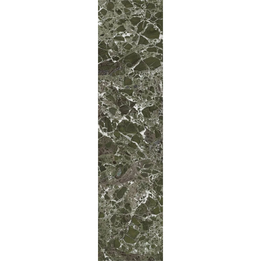 Керамогранит StaroSlabs Matt Peacock Verde Texture матовый зеленый 30165814 320х80 см