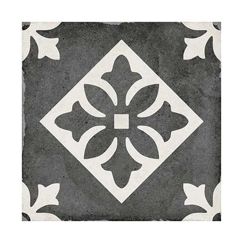 Керамогранит Equipe Art Noveau Pаdua Black натуральный 20x20 см