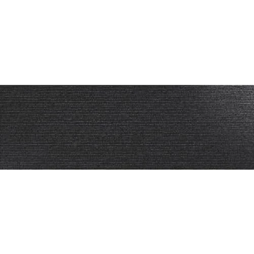 Керамическая плитка Emigres Rev. Deco silextile lap. negro rect. черный 25x75 см