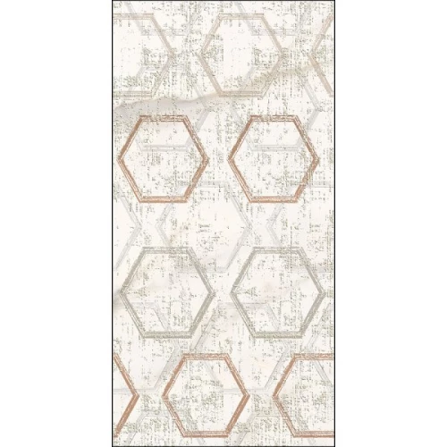 Декор Azori Apulia oro hexagone 589002003 63х31,5 см