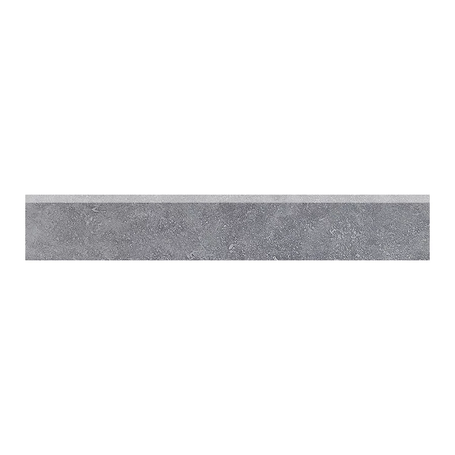 Плинтус Kerama Marazzi Сенат обрезной матовый серый SG155900R/5BT 40,2х7,6 см