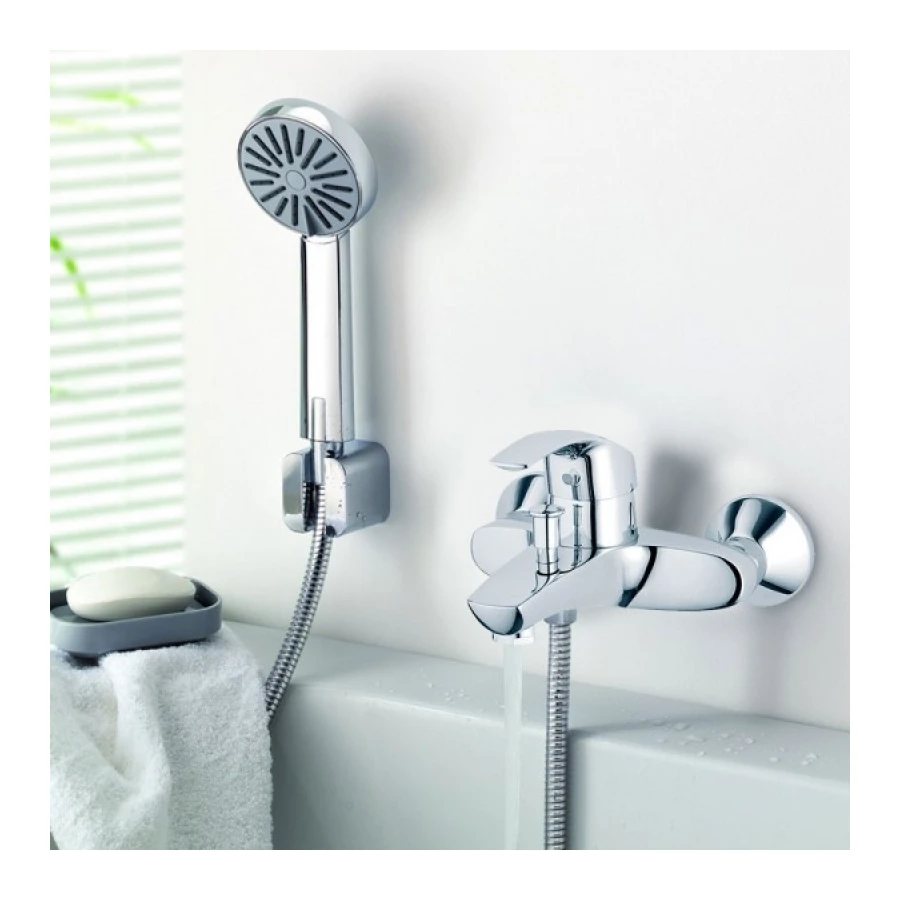 Смеситель для ванны Grohe Euroeco хром 32743000