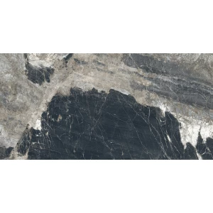 Керамогранит Laparet Lunar Nero матовый+гл.чернила графитовый 160х80 см