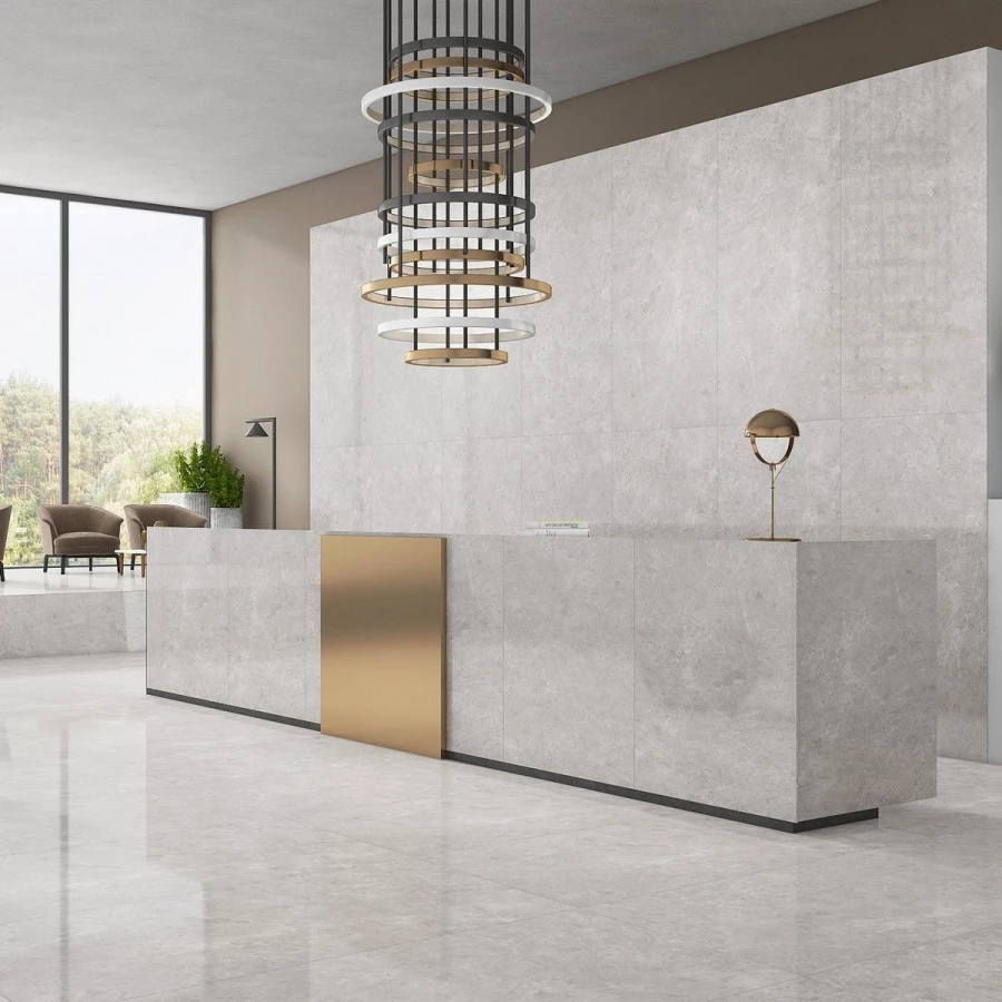 Керамогранит Neodom Sale Tokyo Grey Polished серый N20488 160х80 см