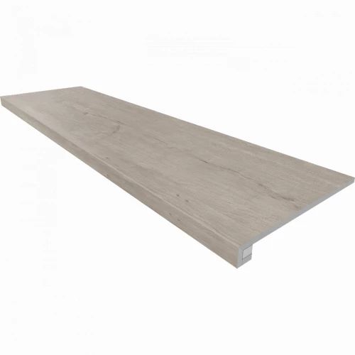 Комплект Estima Soft Wood Ступень SF03 33x120 неполированный прямоугольный бортик без насечек Подступенок 14,5x120 69412