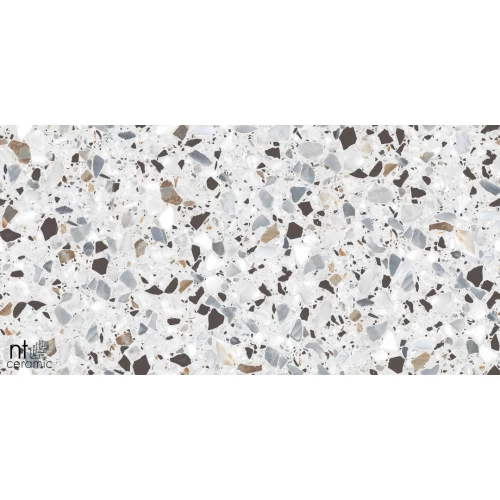 Керамогранит NT Ceramic Terrazzo White Матовый NTT99606 120х60 см