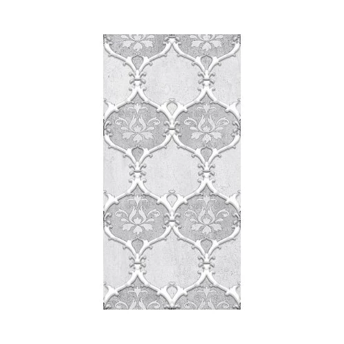 Декор Нефрит-Керамика Преза серый 04-01-1-08-03-06-1017-2 20х40 см