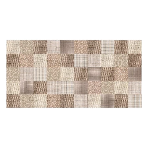 Плитка настенная Нефрит-Керамика Пене коричневый 00-00-5-10-30-15-1014 1,625 м2, 50х25 см