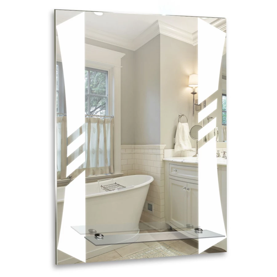 Зеркало Silver Mirrors с полкой 38х10 Цитрин ФР-00002375 60x80 см