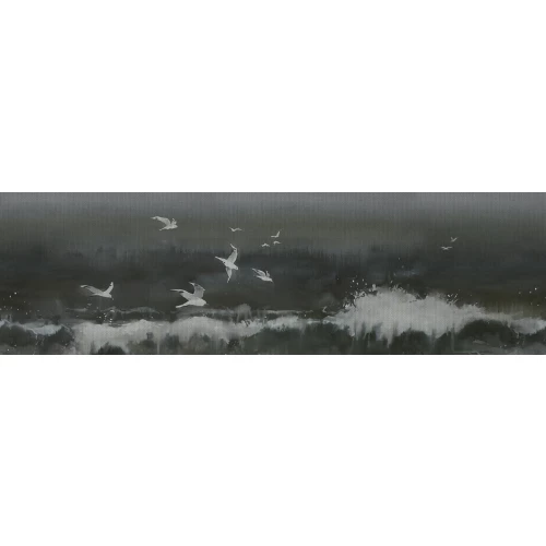 Декор Kerama Marazzi Тракай 3 глянцевый многоцветный 8,5х28,5 см