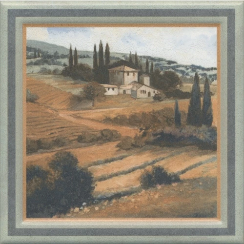 Плитка настенная Kerama Marazzi Монтальбано 5 Декор матовый коричневый VT/A566/17022 15x15 см