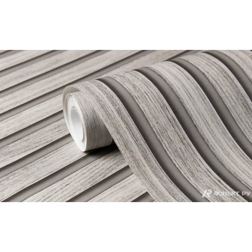 Обои флизелиновые Аспект Рейки серые 30276-28 1,06х10,05 м
