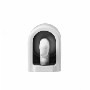 Унитаз компакт Aquatek Мия подвесной безободковый тонкое сиденье с механизмом плавного закрывания крепеж AQ2004-00 49x37x34 см