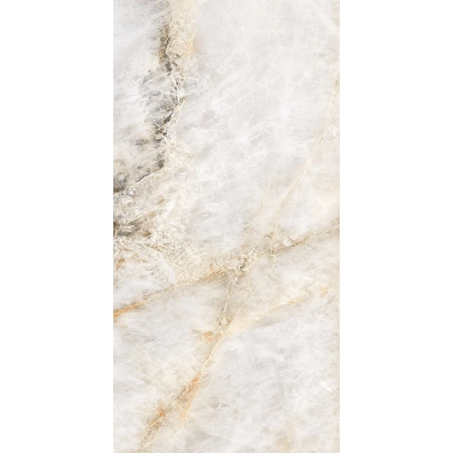 Керамогранит Vitra MarbleSystem Оникс Кристал полуглянцевый бежевый 120х60 см