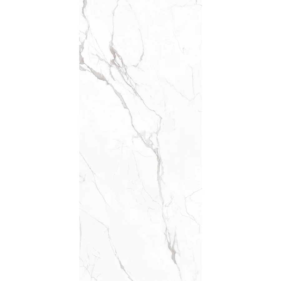 Керамогранит StaroSlabs Polished Manhattan White Elegance глянцевый белый 1237400 280х120 см