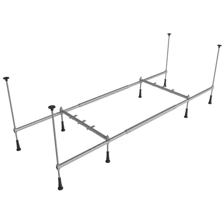 Акриловая ванна Lavinia Boho Pure S1-37100080 универсальная (комплект 2 в 1) 180x80 см