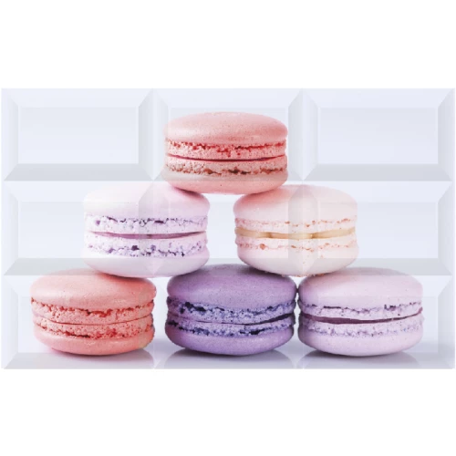 Декор НЗКМ Macarons piramid белый TD-MCR-D-PR 25х40 