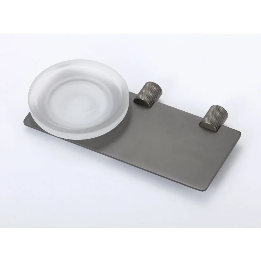 Мыльница Savol стеклянная с настенным держателем S-002159Q