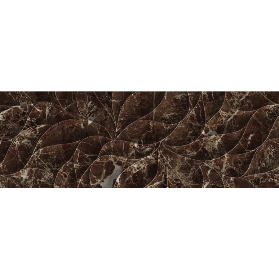 Плитка настенная Eletto Ceramica Insignia Emperador Nuovo Struttura Brillo N60008 70х24,2 см