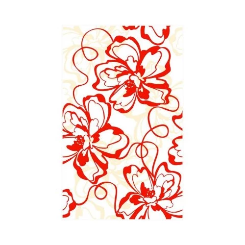 Декор Нефрит-Керамика Монро красный 25х40 см