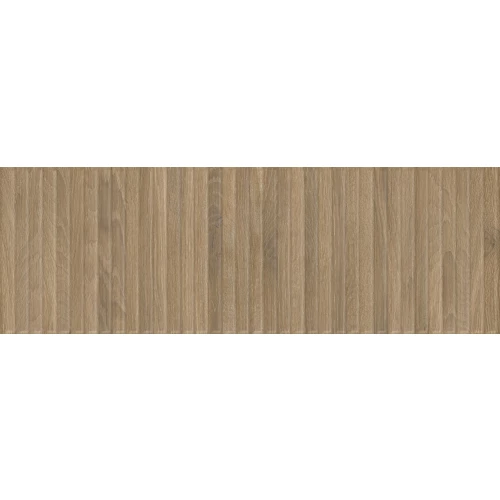 Плитка настенная Ceramika Paradyz Molto Wood Struktura Rekt Mat коричневый 75*25 см