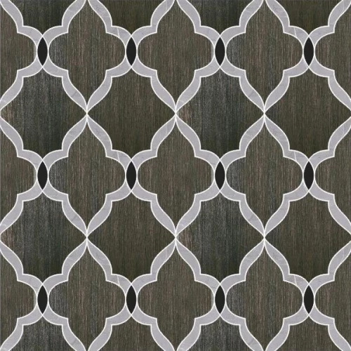 Плитка настенная Onda Универсал глянцевая серая BOLE006 63х48 см