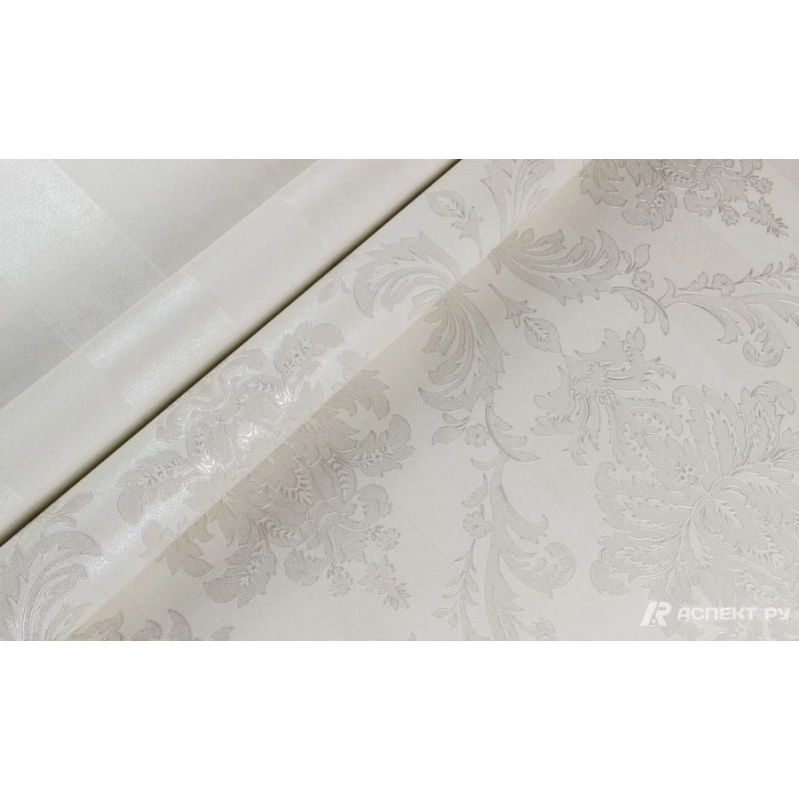 Обои флизелиновые Аспект Deluxe Луиза бежевый 70576-12 1,06х10,05 м