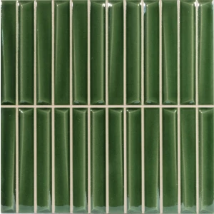 Плитка настенная Monopole Melody Royal Green глянцевая зеленая 20x20 см