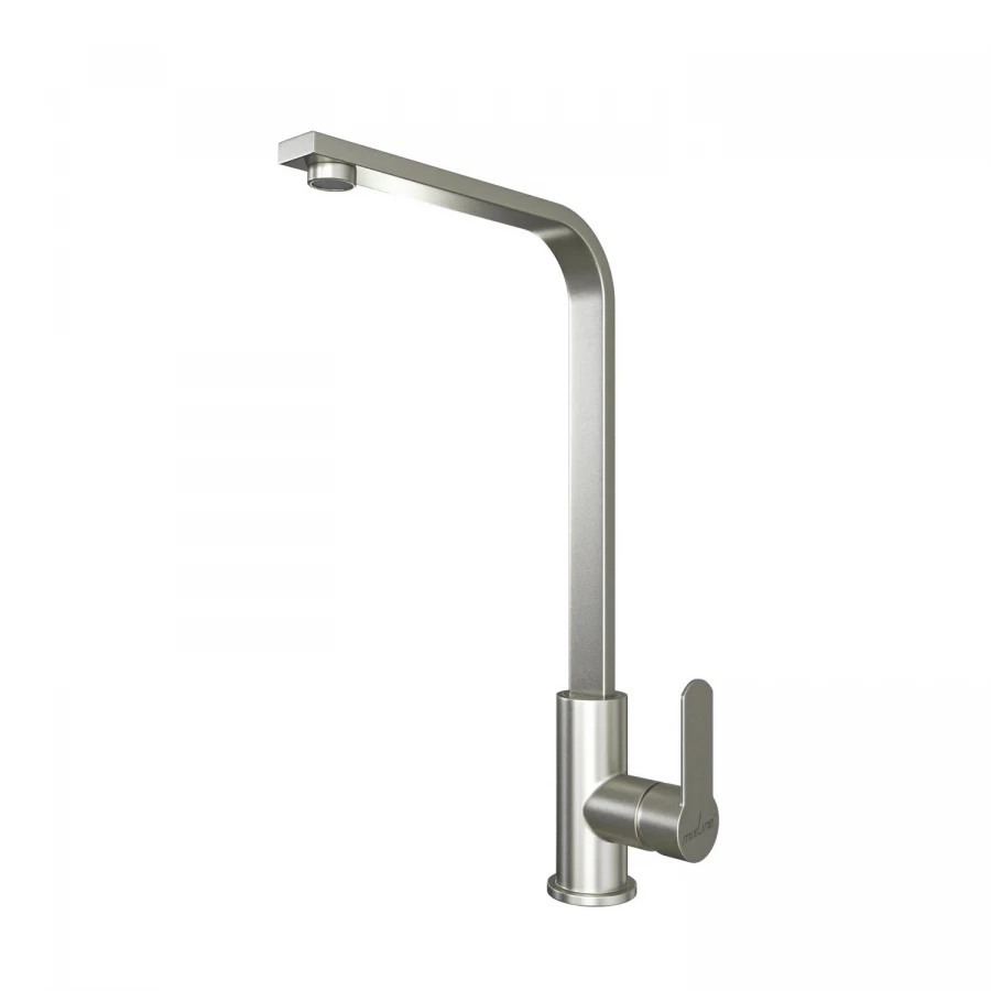 Смеситель для кухни 35k MixLine MLSS-0324 плоский излив 542375 сатин