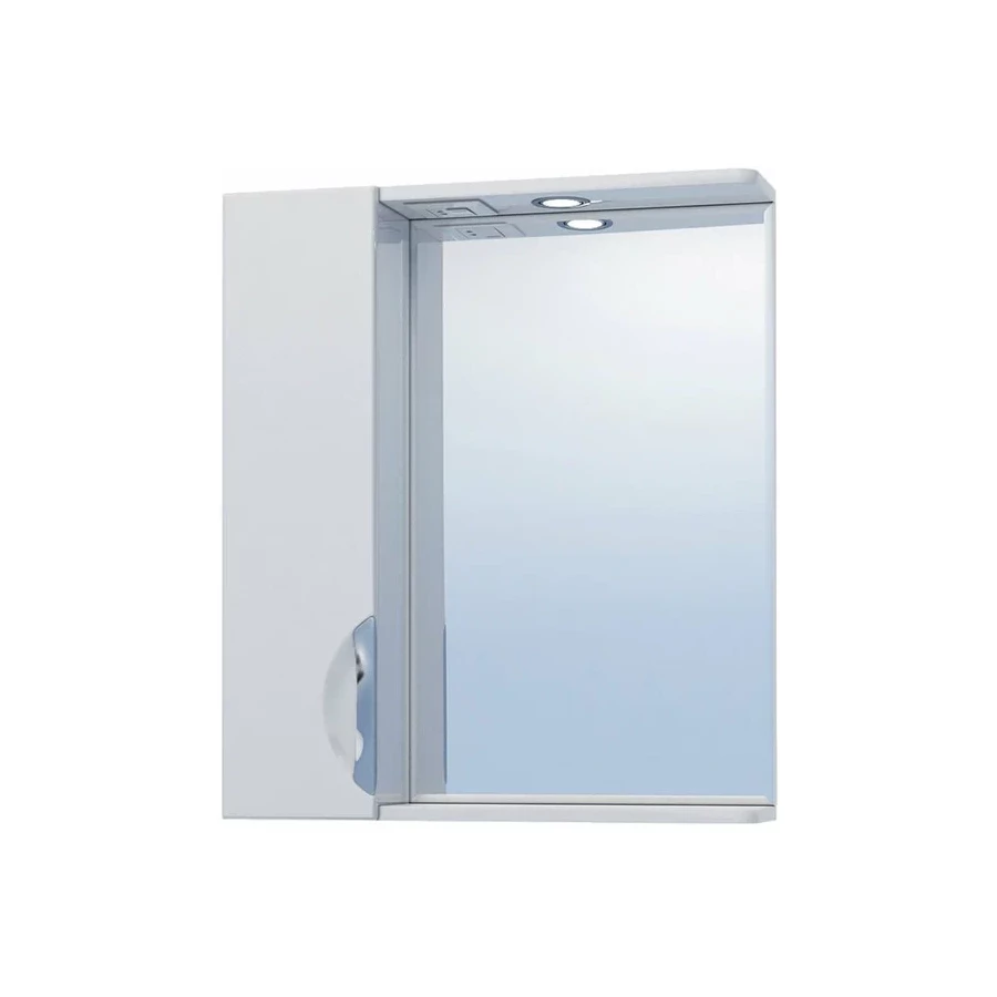 Зеркало шкаф Vigo Callao 700 навесной левый со спотом z.CAL.70.L.El 70x70 см