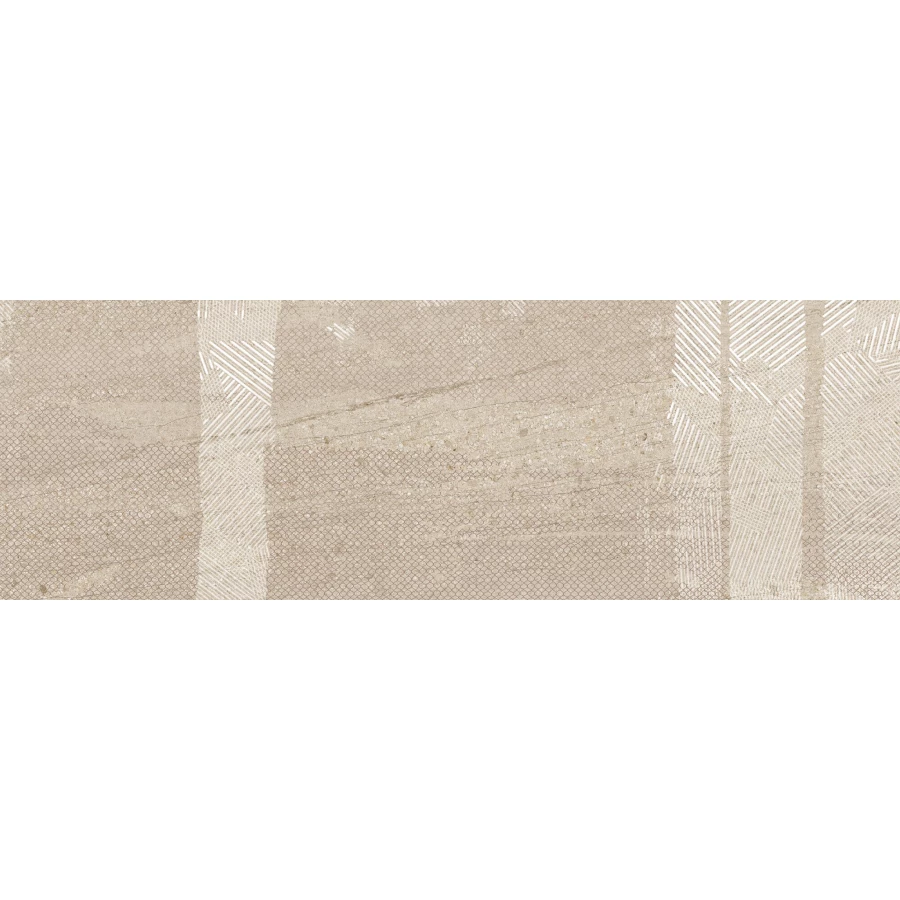 Плитка настенная Керамин Самум 4Д бежевый 90х30 см