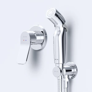 Смеситель Am Pm X-Joy монтируемый в стену с гигиеническим душем F40H85A00