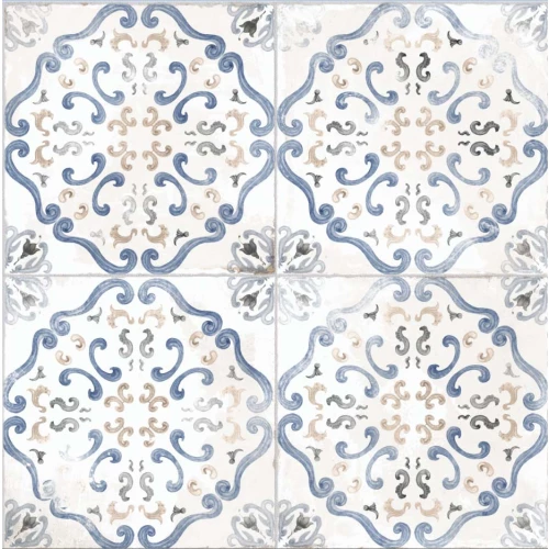 Керамогранит El Molino Alice Azul матовый синий 58x58 см