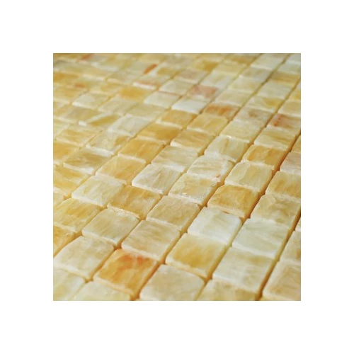 Мозаика Imagine Mosaic Натуральный камень 15х15 бежевая SOX8158P 30,5х30,5 см