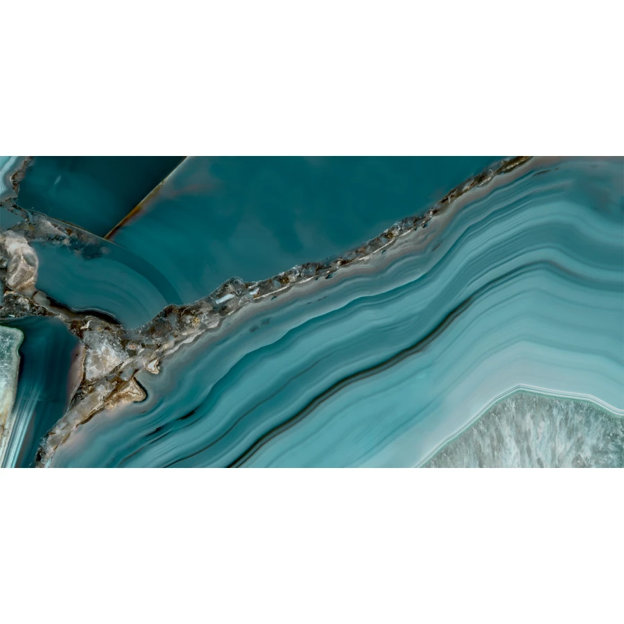 Керамогранит LCM Wow Aquamarine бирюзовый 50,40 м2 в пал 60120WOW16HG 120х60 см