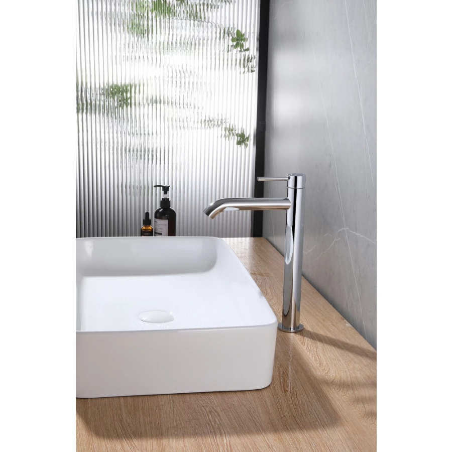 Смеситель Abber Wasser Kreis для накладной раковины хром AF8111