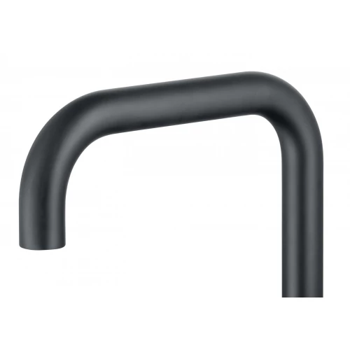 Смеситель для кухни Aquatek квадратный излив матовый черный AQ1083MB