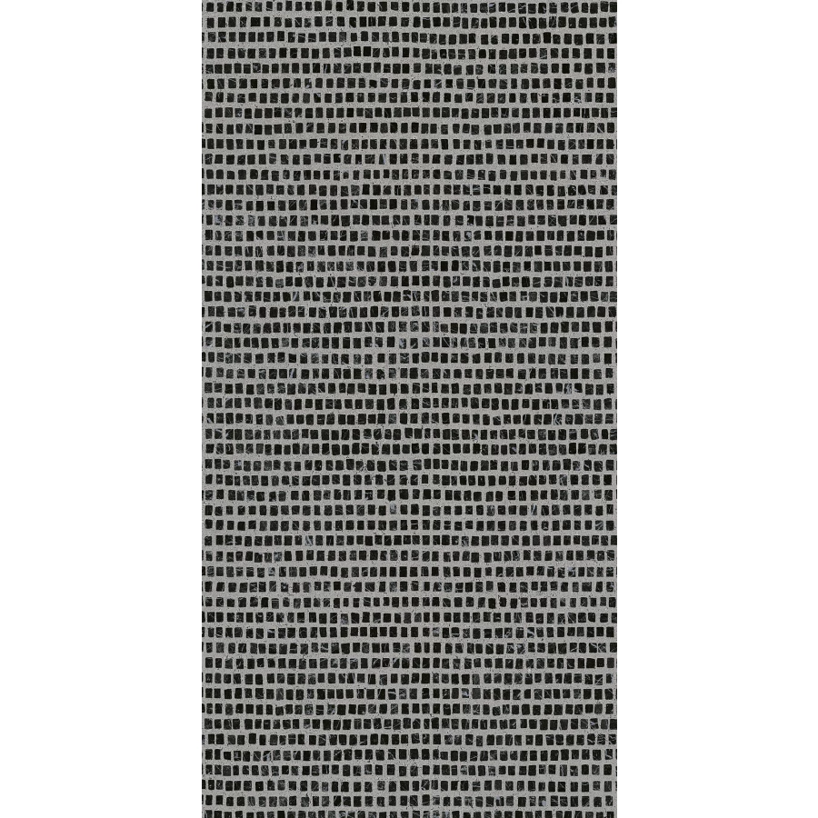 Керамогранит Creanza Bierzo Bisazza Black Glue Art 3D-глазурь матовый чёрный GL1001-A 120х60 см